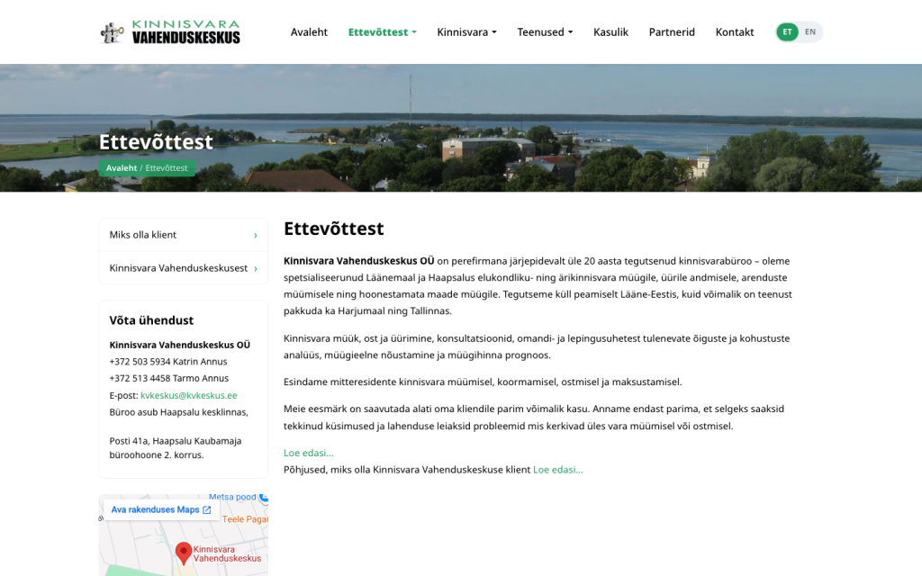 Ettevõtte tutvustus