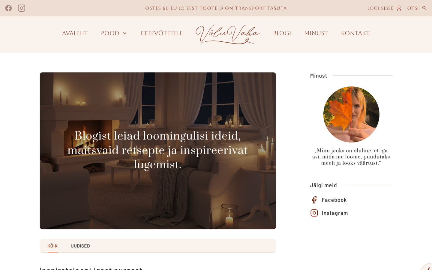 Võluvaha blogi